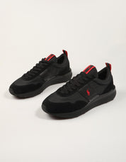ZAPATILLAS POLO RALPH LAUREN TRAIN 89 BLACK 809P01638002 en color Negro