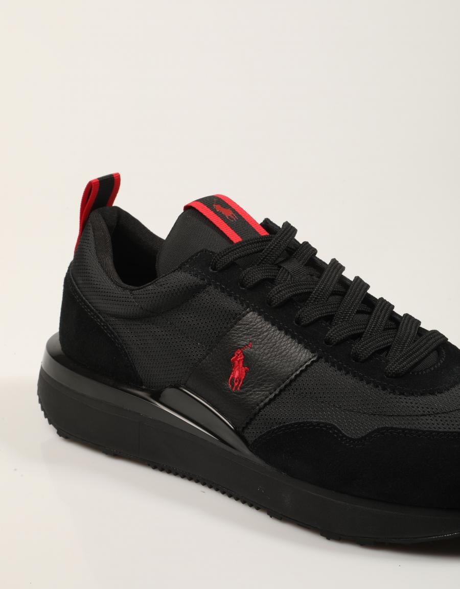 ZAPATILLAS POLO RALPH LAUREN TRAIN 89 BLACK 809P01638002 en color Negro