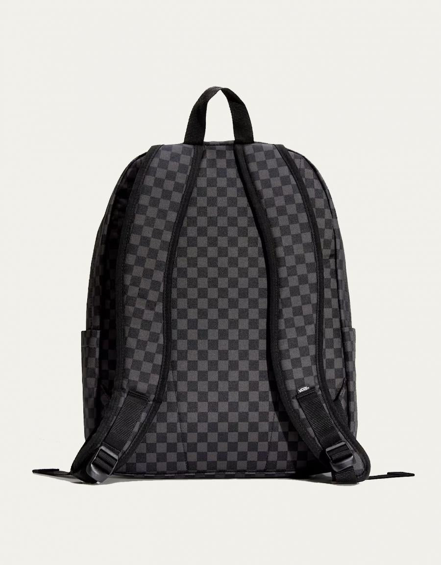 MOCHILAS VANS OLD SKOOL BLACK/CHARCOAL VN000H4X en color Negro