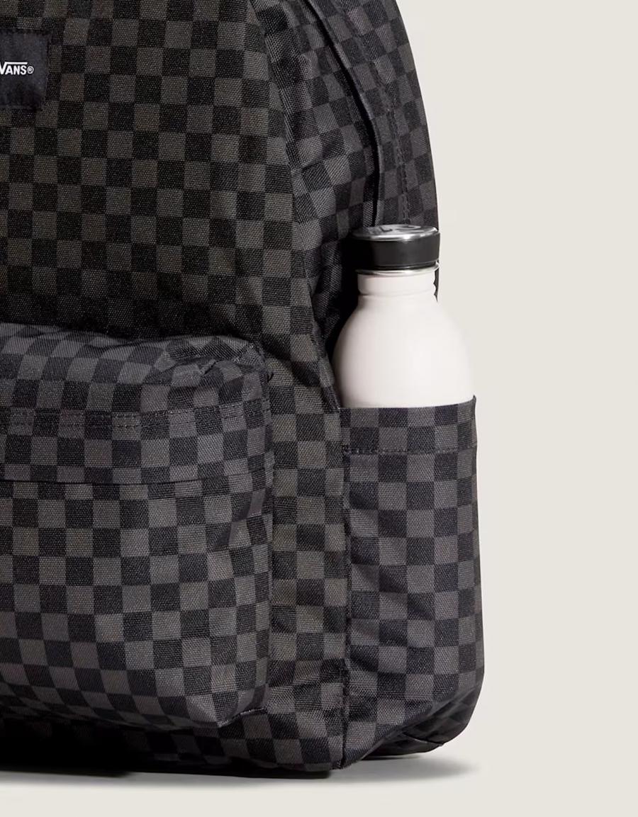 MOCHILAS VANS OLD SKOOL BLACK/CHARCOAL VN000H4X en color Negro