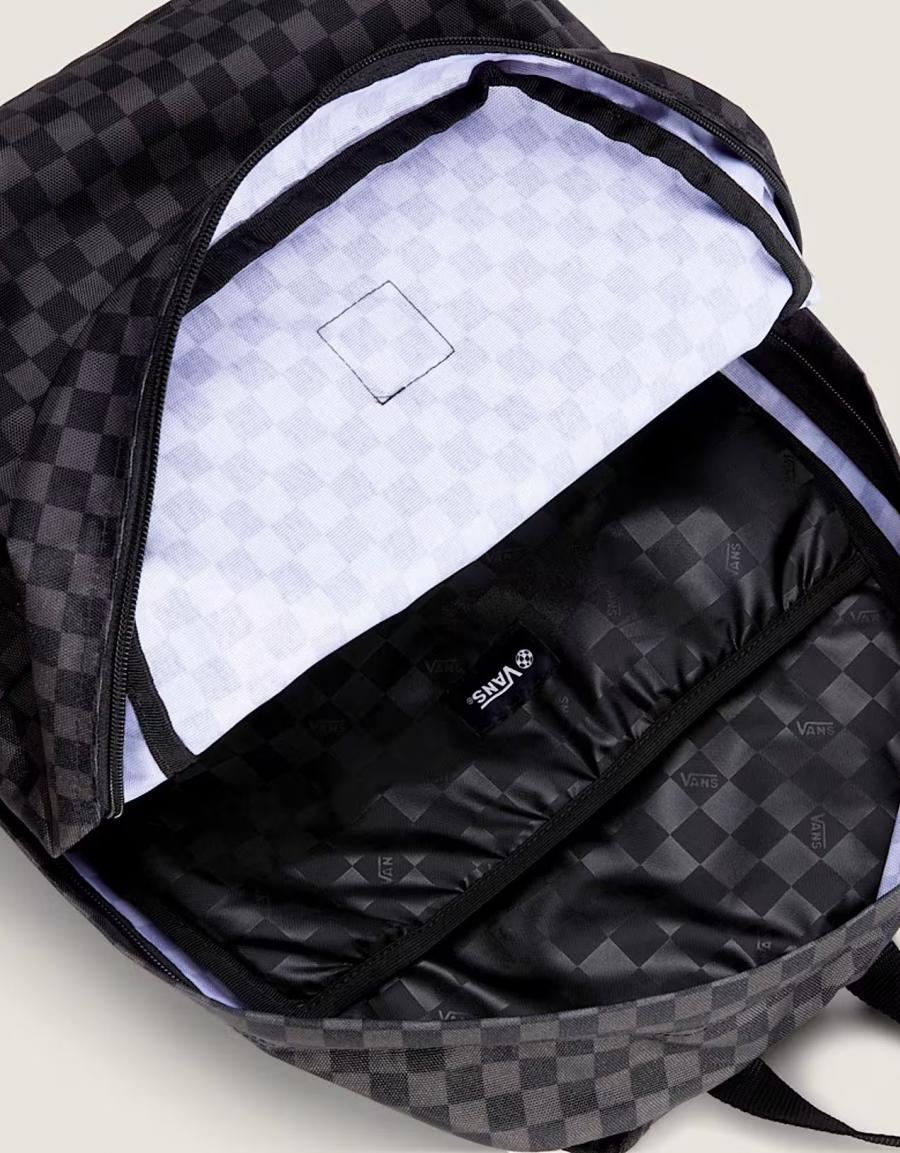 MOCHILAS VANS OLD SKOOL BLACK/CHARCOAL VN000H4X en color Negro