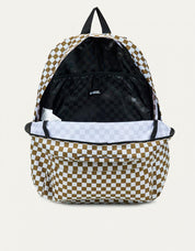 MOCHILAS VANS OLD SKOOL OLIVE BROWN VN000H4X en color Kaki