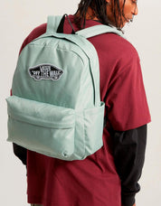 MOCHILAS VANS OLD SKOOL DUSTY MINT VN000H4Y en color Verde