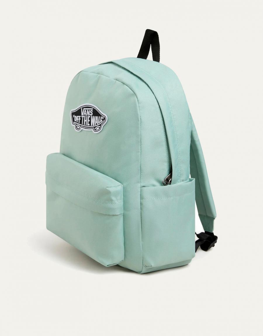 MOCHILAS VANS OLD SKOOL DUSTY MINT VN000H4Y en color Verde