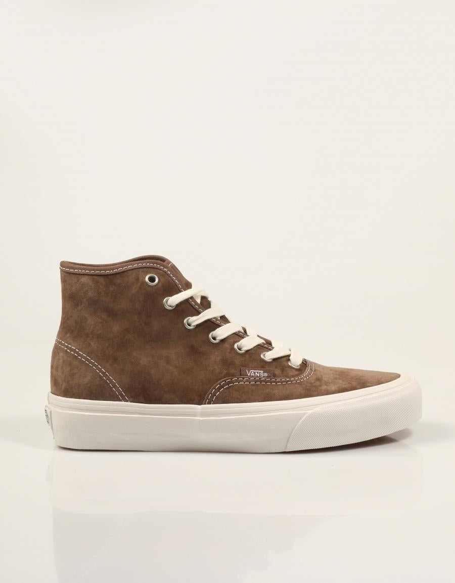 BOTINES VANS AUTHENTIC HI 2 O BROWN VN000E8H en color Marron