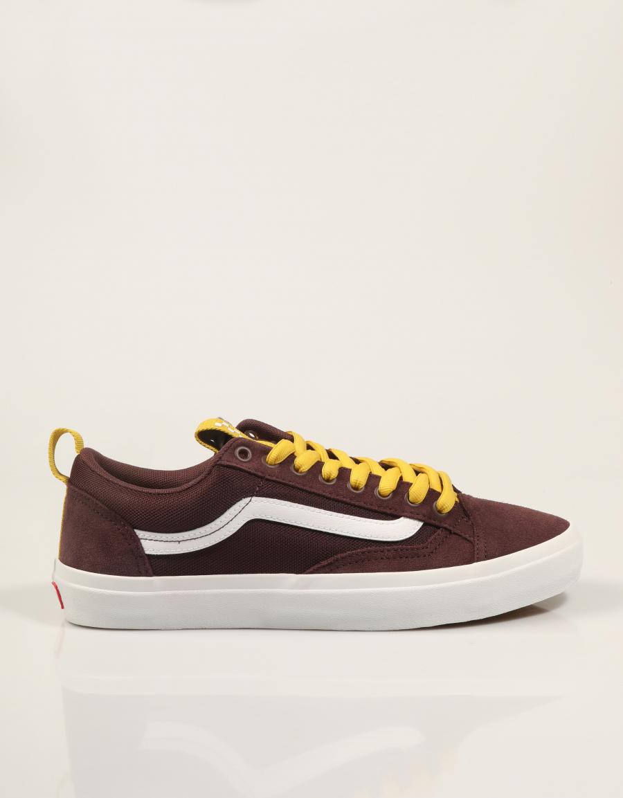 ZAPATILLAS VANS SKATE OLD SKOOL BROWN VN000D5R en color Marron