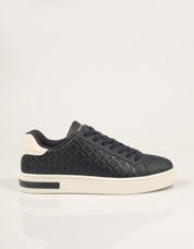 ZAPATILLAS ARMANI EXCHANGE LONDON NAVY AF11916 en color Azul marino