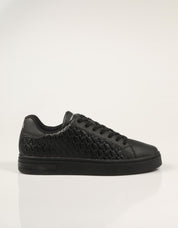 ZAPATILLAS ARMANI EXCHANGE LONDON BLACK MZ715 en color Negro