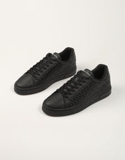 ZAPATILLAS ARMANI EXCHANGE LONDON BLACK MZ715 en color Negro