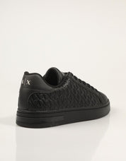 ZAPATILLAS ARMANI EXCHANGE LONDON BLACK MZ715 en color Negro