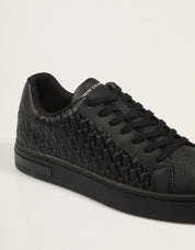 ZAPATILLAS ARMANI EXCHANGE LONDON BLACK MZ715 en color Negro