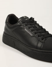 ZAPATILLAS ARMANI EXCHANGE LION BLACK AF31308 en color Negro