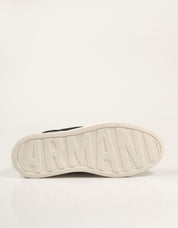ZAPATILLAS ARMANI EXCHANGE LION MINI OFF WHITE AF17540 en color Blanco