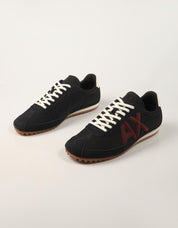 ZAPATILLAS ARMANI EXCHANGE LOWER NYLON NAVY AF27477 en color Azul marino