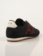 ZAPATILLAS ARMANI EXCHANGE LOWER NYLON NAVY AF27477 en color Azul marino
