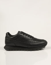 ZAPATILLAS ARMANI EXCHANGE DROP MINI BLACK AF29408 en color Negro