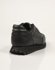 ZAPATILLAS ARMANI EXCHANGE DROP MINI BLACK AF29408 en color Negro