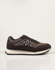 ZAPATILLAS ARMANI EXCHANGE DROP BROWN AF19388 en color Marron