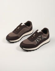 ZAPATILLAS ARMANI EXCHANGE DROP BROWN AF19388 en color Marron
