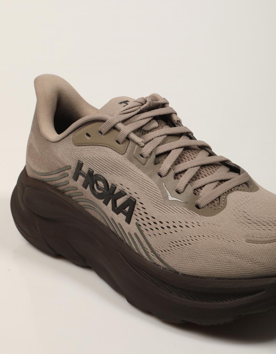 ZAPATILLAS HOKA CLIFTON 11 BOLDER GREY 1176572 en color Gris