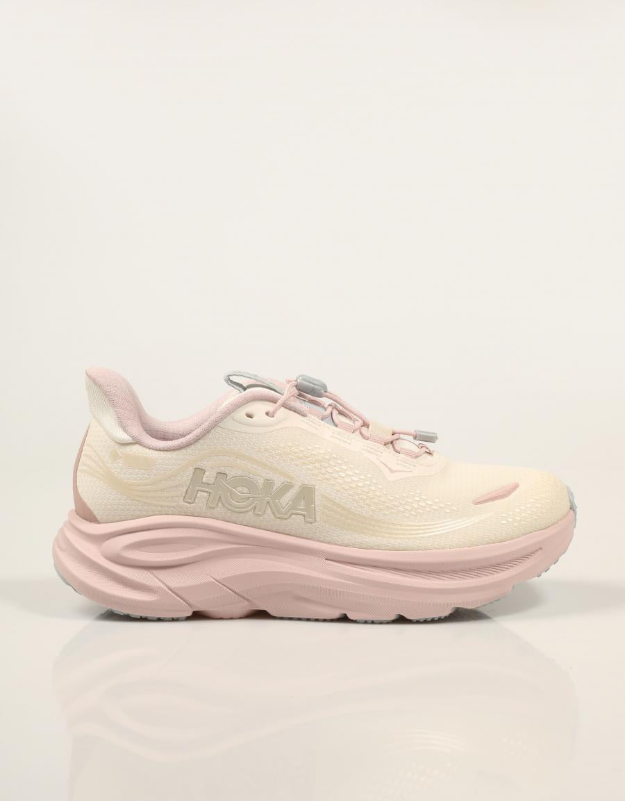ZAPATILLAS HOKA CLIFTON 11 GTX ALABASTER 1183115 en color Beige