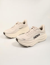 ZAPATILLAS HOKA BONDI 9 RIVER GREY 1162011 en color Taupe