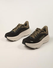 ZAPATILLAS HOKA BONDI 9 BLACK/GREY 1162011 en color Marron