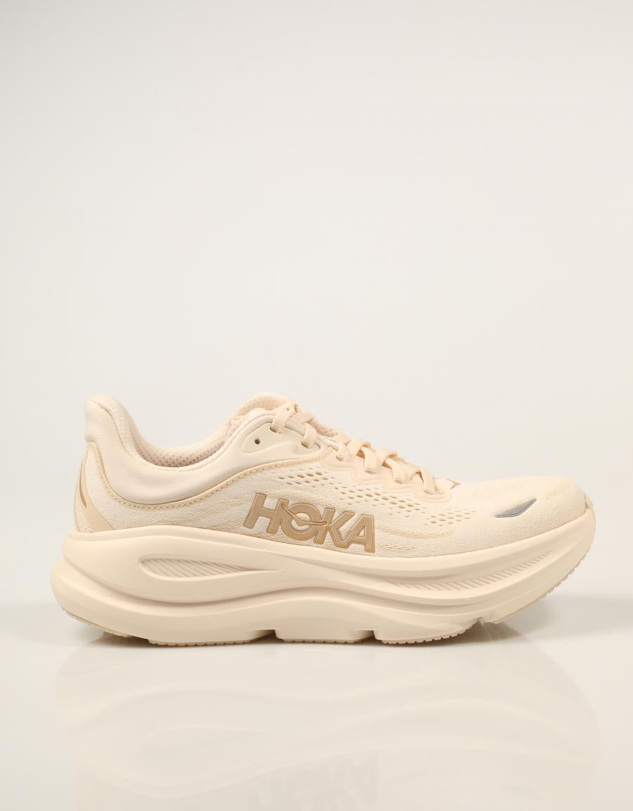 ZAPATILLAS HOKA BONDI 9 VANILLA 1162012 en color Beige