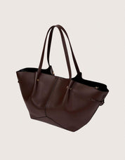 BOLSOS KARL LAGERFELD PIERCED MD TOTE TOBACCO B3W30347 en color Marron
