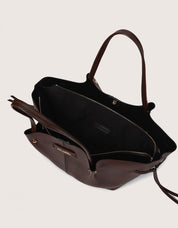 BOLSOS KARL LAGERFELD PIERCED MD TOTE TOBACCO B3W30347 en color Marron