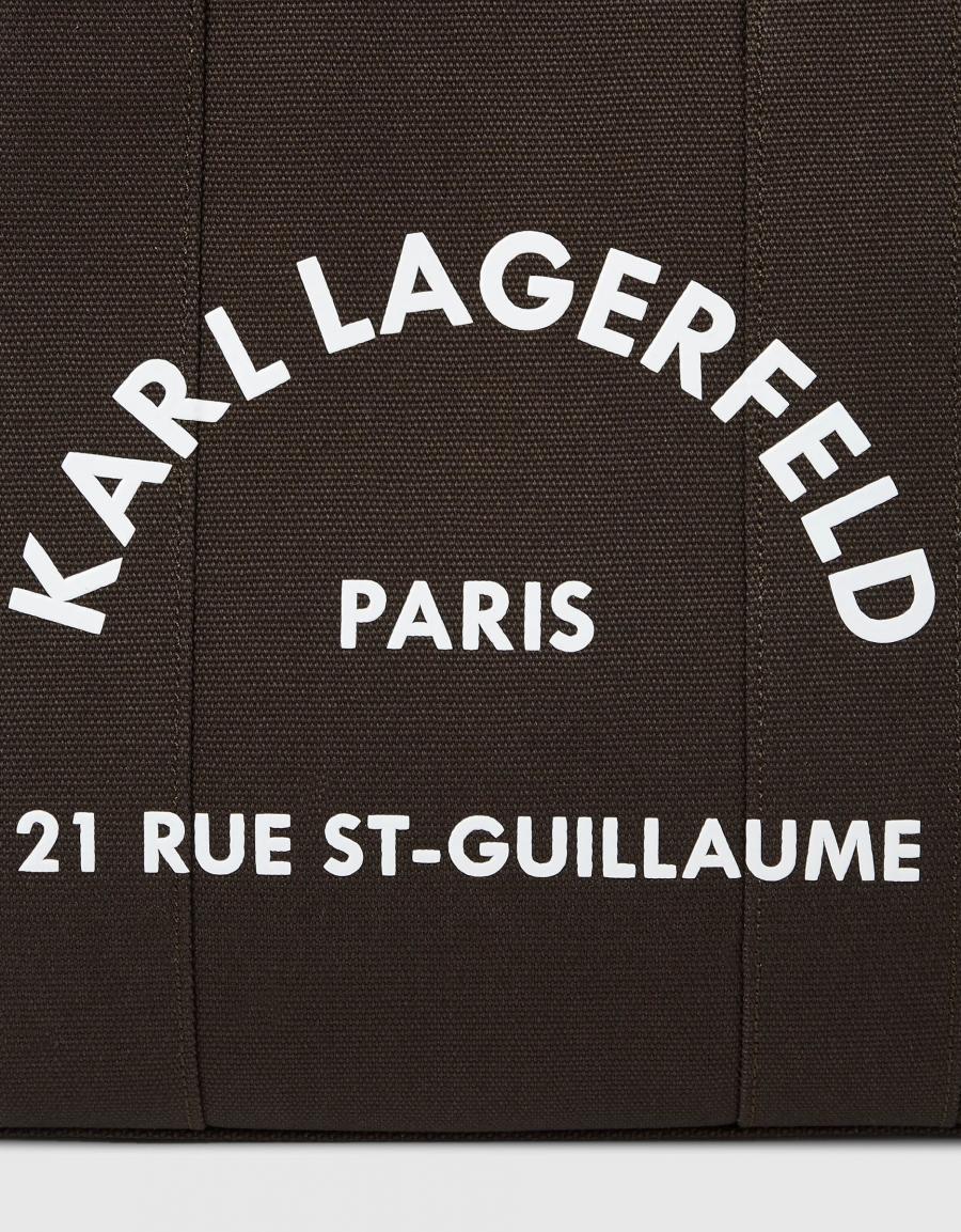 BOLSOS KARL LAGERFELD RSG MD SQU.TOTE SU TOBACCO B4W30373 en color Marron