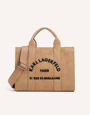 BOLSOS KARL LAGERFELD RSG MD SQU.TOTE SU DIJON CUOIO B4W30373 en color Cuero