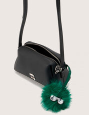 BOLSO KARL LAGERFELD IKON PEBBLE CAMERA BAG BLACK B4W30083 en color Negro