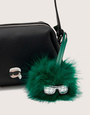 BOLSO KARL LAGERFELD IKON PEBBLE CAMERA BAG BLACK B4W30083 en color Negro