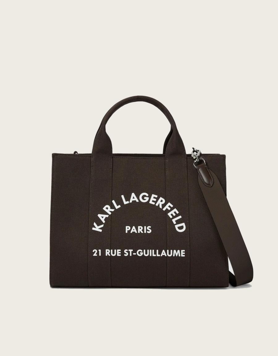 BOLSO KARL LAGERFELD RSG SQU.MED.TOTE TOBACCO1W50010 en color Marron
