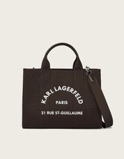 BOLSO KARL LAGERFELD RSG SQU.MED.TOTE TOBACCO1W50010 en color Marron
