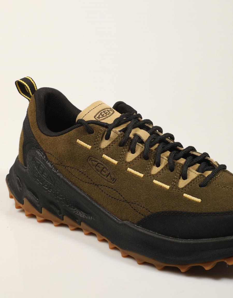 ZAPATILLAS KEEN JASPER ZIONIC DARK OLIVE 1031790 en color Beige