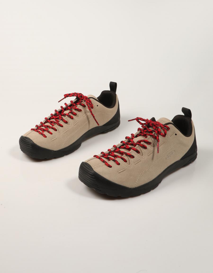 ZAPATILLAS KEEN JASPER SILVER MINK 1002672 en color Cuero