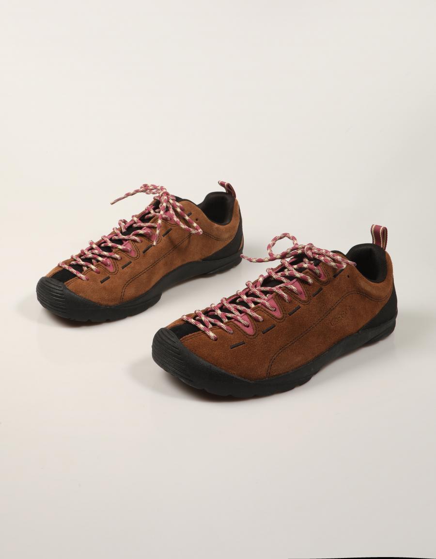 ZAPATILLAS KEEN JASPER BISON/VIOLET 1032593 en color Cuero