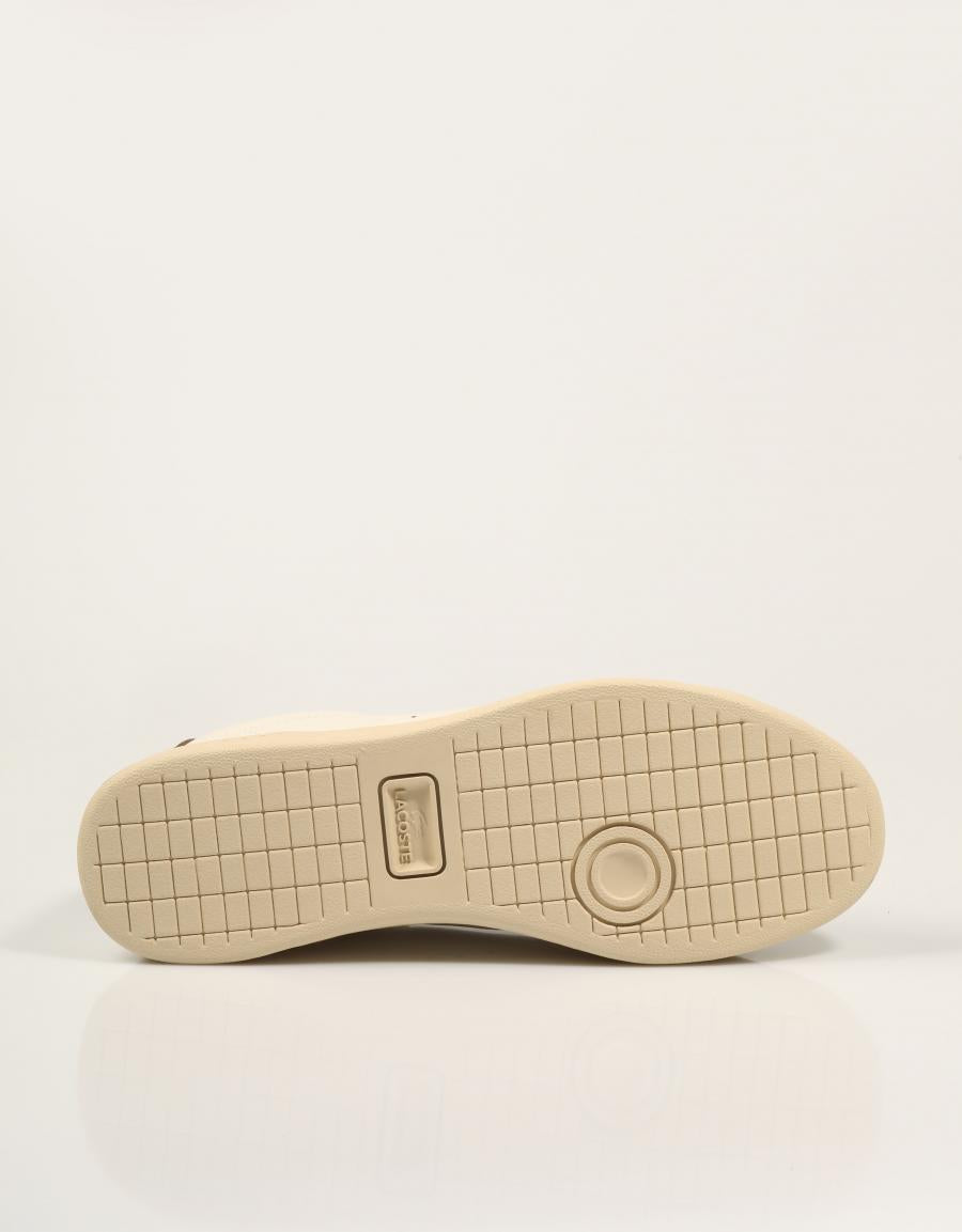 ZAPATILLAS LACOSTE CARNABY OFF WHITE 52SMA0146 en color Blanco