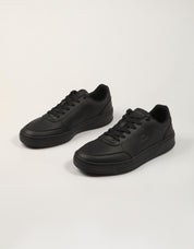 ZAPATILLAS LACOSTE COURT PRO BLACK 50SMA0073 en color Negro