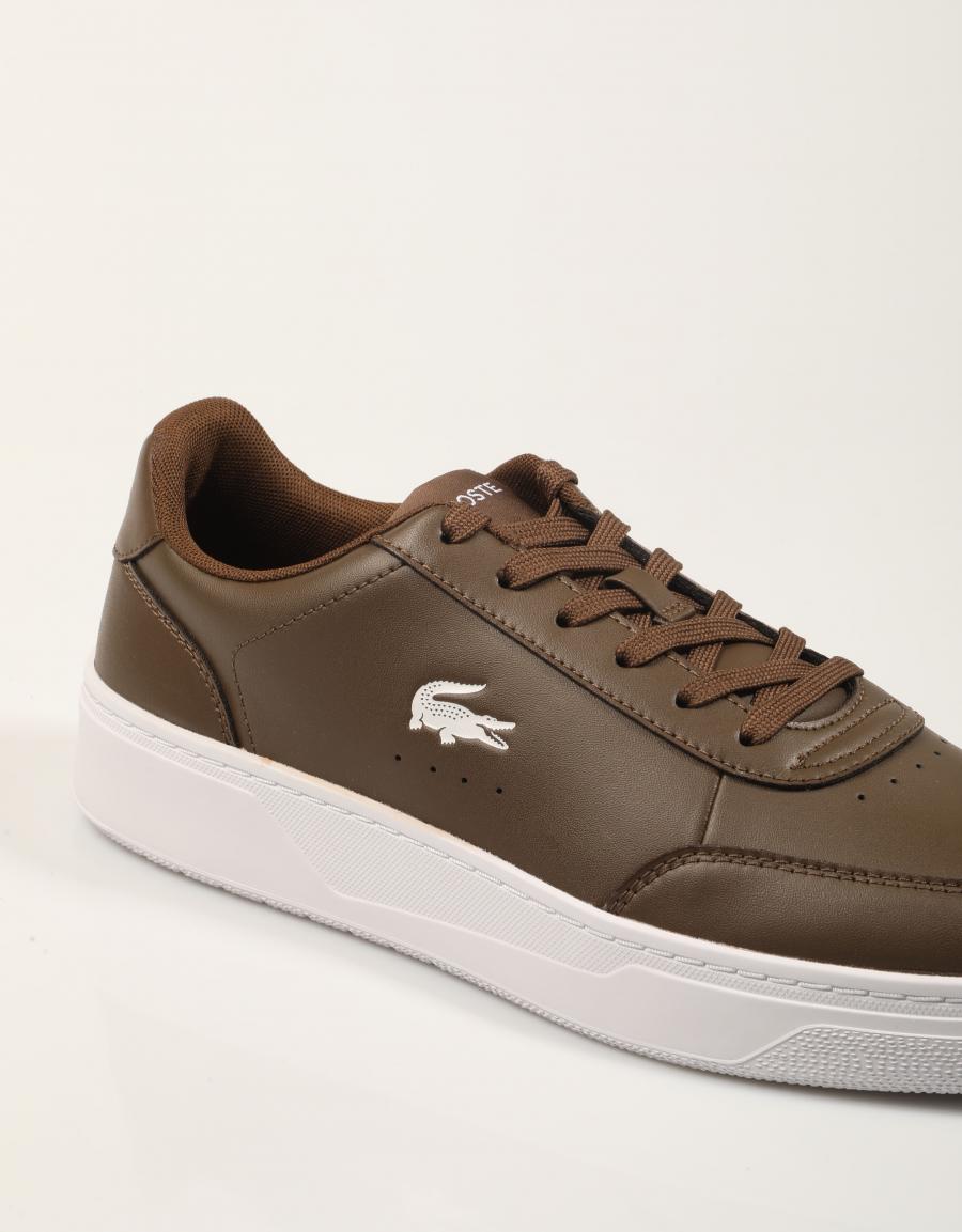 ZAPATILLAS LACOSTE COURT PRO BROWN 52SMA0185 en color Marron