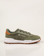 ZAPATILLAS LACOSTE ELITE ACTIVE EVO KHAKI  52SMA0081 en color Kaki