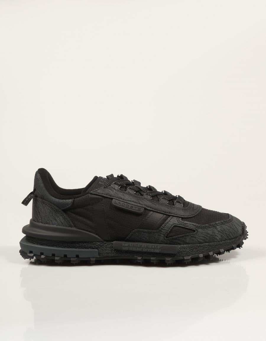 ZAPATILLAS LACOSTE ELITE ACTIVE BLACK 50SMA0083 en color Negro