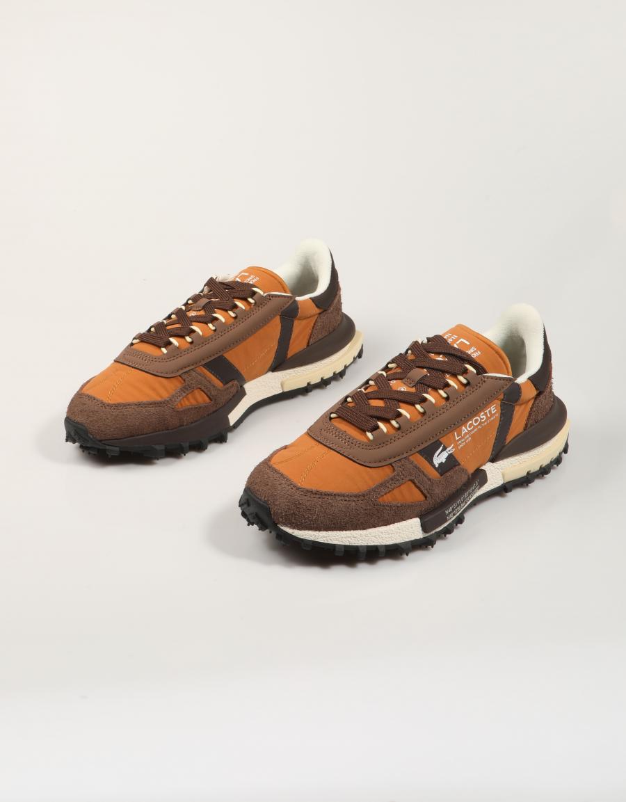 ZAPATILLAS LACOSTE ELITE ACTIVE TAN 52SMA0087 en color Cuero