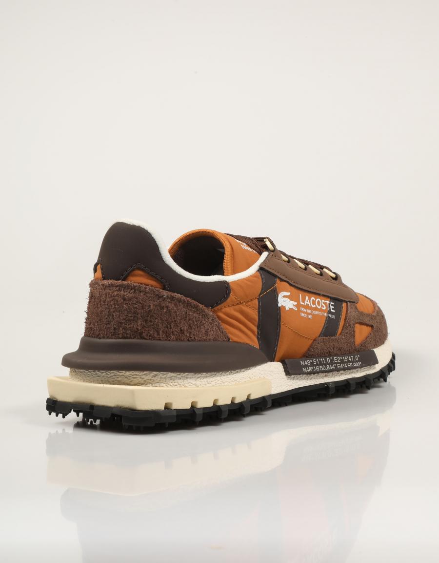 ZAPATILLAS LACOSTE ELITE ACTIVE TAN 52SMA0087 en color Cuero