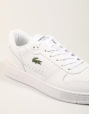 ZAPATILLAS LACOSTE T CLIP WHITE 48SMA0031 en color Blanco