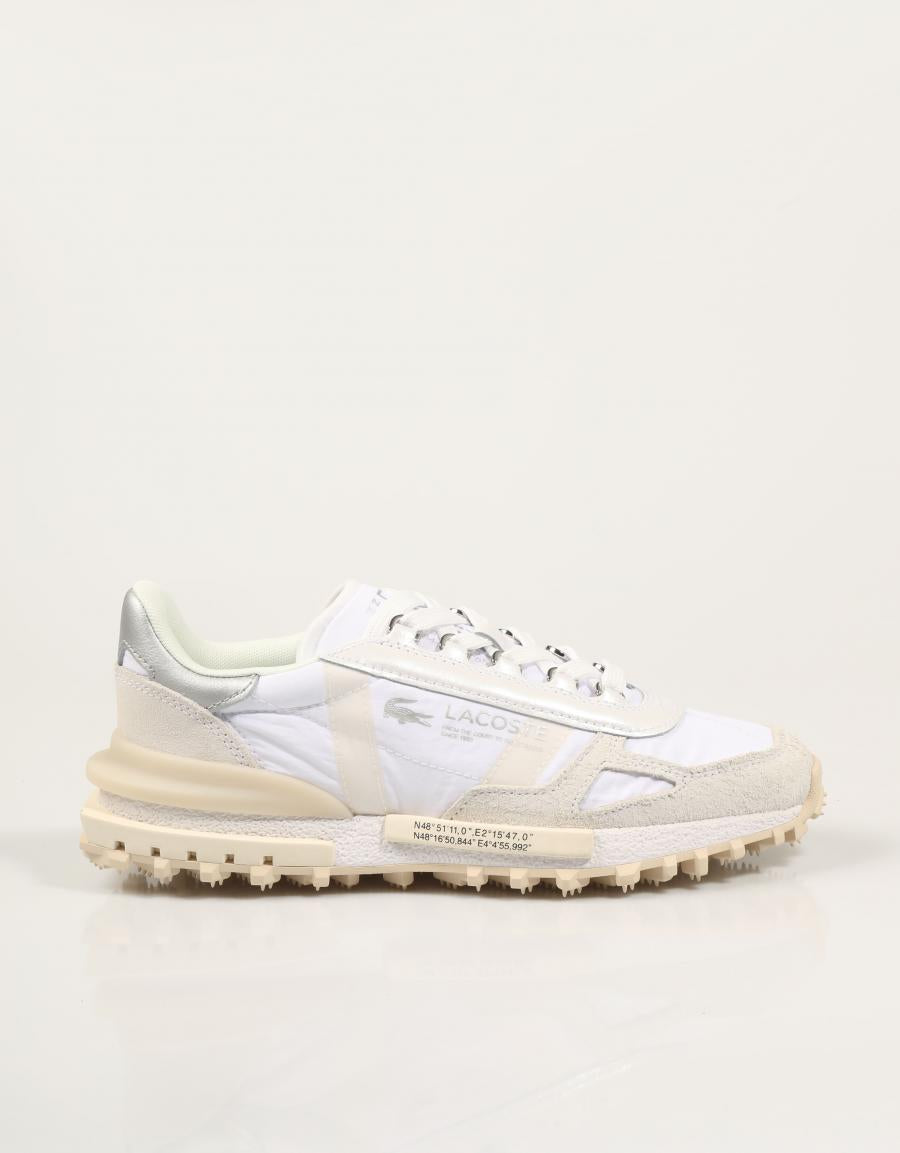 ZAPATILLAS LACOSTE ELITE ACTIVE WHITE 52SFA0064 en color Blanco