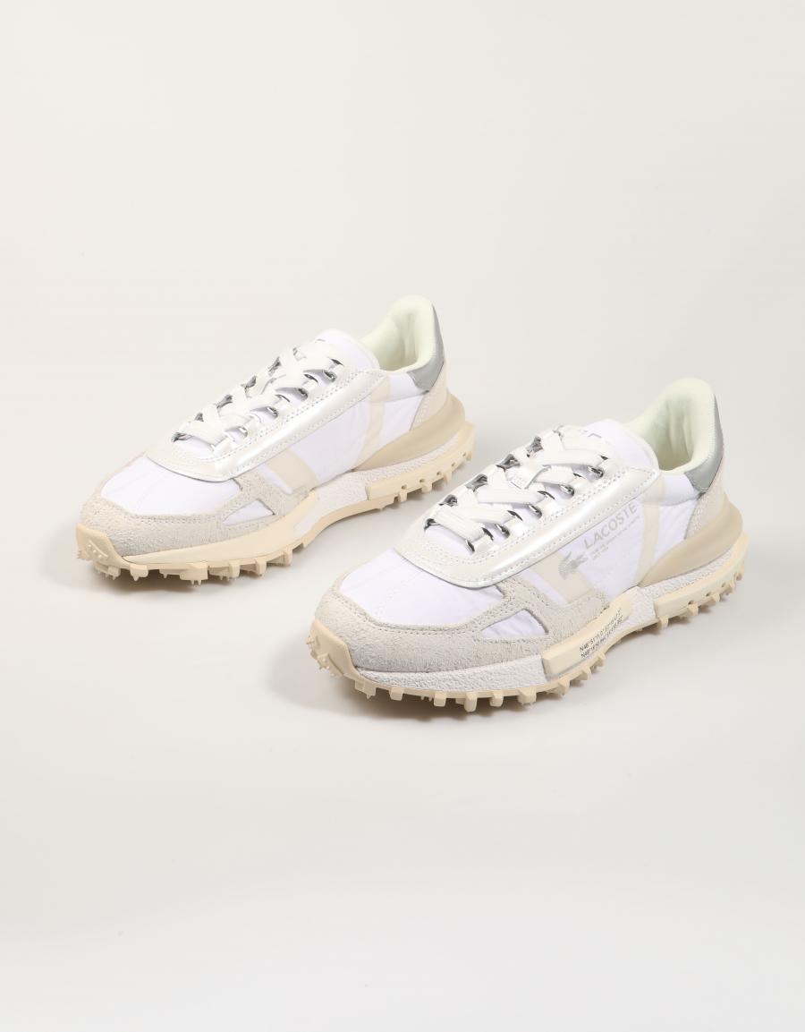 ZAPATILLAS LACOSTE ELITE ACTIVE WHITE 52SFA0064 en color Blanco