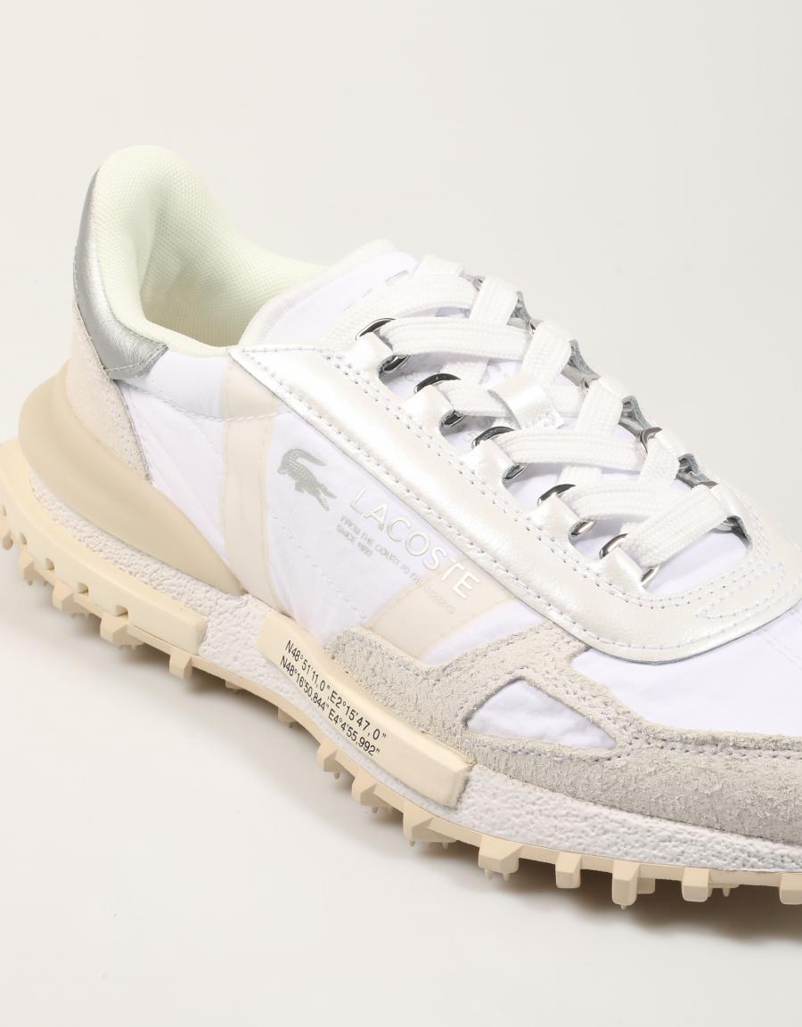 ZAPATILLAS LACOSTE ELITE ACTIVE WHITE 52SFA0064 en color Blanco